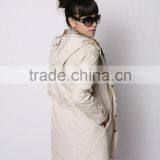 Warm Winter Coat Jacket Outerwear Faux Fur Lining Women's Fur Jackets Overcoat thumbnail-6