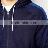 Zip up Hoodie With Contrast Stripe thumbnail-3