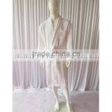 White Bathrobe Thick Winter Waffle Robe Plus Size Sleepwear thumbnail-2