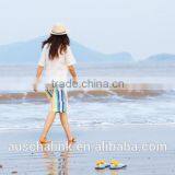 OEM Service Outdoor Fashion Colorful Stripe Beach Girl Short Pants thumbnail-6