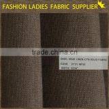 Manufactory to Produce High and Good Handfeel Solid One Plain Weave 55 Linen 45 Cotton Fabric thumbnail-1