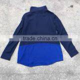 Ladies Stock Garment Contrast Chiffion Style Office Lady Blouse thumbnail-5