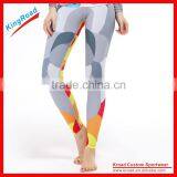 Wholesale Running Mens/Ladies Custom Gym Compression Pants thumbnail-3