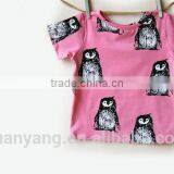 Hot Sale Childrens Boutique Clothing Cute Baby Tops Custom Printing Baby Girls t Shirt thumbnail-2