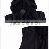 Unique Designer Mens Vest Extended 2016 Spring Streetwear Fashion Men's Vest With Hood thumbnail-5