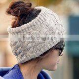 Grils Elastic Woolen Headband Hair Band/Woman Winter Crochet Headbands thumbnail-1