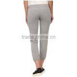 Womens 100% Cotton New Design Plain Thin Cotton Trousers thumbnail-3