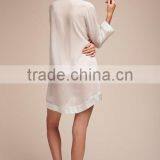 Summer Women Chiffon Pyjama V Neck Elegance Sleepwear Bridal Lingerie Sleepwear Adjustable Straps Match Robe Bride Dress thumbnail-5