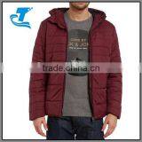 Men Winter Padded Nylon Jacket With Hood thumbnail-2