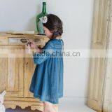 S17585A Girls Dresses Long Sleeve 2017 Summer Lace Kids Dress thumbnail-2