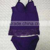 Ladies High Quality Lingerie Beautiful New Design Thong Ribbon Sexy Babydoll thumbnail-5