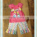 Girls Easter Outfit Wholesale Children's Boutique Clothing Spring 2017 Girls Clothing Sets thumbnail-1