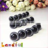 15mm Handmade Crochet Animal Toys Craft Doll Gray Safety Eyes thumbnail-2