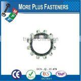Made in Taiwan Bright Zinc Plated External Tooth Lock Washer thumbnail-2