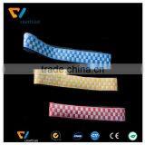 3m Fluoresecnt Lime Green Reflective Strap Tape / Checkered Infrared Reflective Tape thumbnail-3