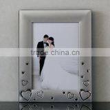 Silver Plated Iron Photo Frame Classy Metal Wire Photo Frame