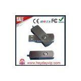 2GB &4GB Laser Logo Swivel Metal Usb thumbnail-3