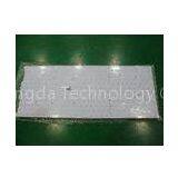 Single Layer / Double Layer FR4 LED Tube PCB Circuit Boards With Black Silkscreen