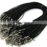 Multi Color Waxed Cord Necklace Lobster Clasp Chain DIY Jewelry Accessories thumbnail-2