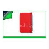 Red Tablet PC / Ipad Air / 5 Protective Cases Ultra Slim With Eco Leather