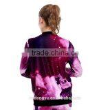 Purple Cloud Bra Pants Hoodies 3 Piece Set /morning Fitness Training Athletic Legging 3 Piece Set / Sports Suit