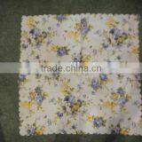 Village Style Printed Blue Flower Table Cloth