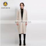 China Supplier Fashion Creamy White Coat Woman Winter thumbnail-2