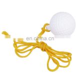 Plastic Golf Practice Ball with Rope Hit Swing Training Aid