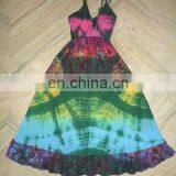 COTTON TIE DYE LADIES DRESS PACK OF 50 PCS thumbnail-2