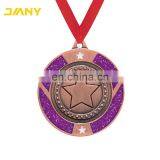 Custom Design Zinc Alloy Metal Soft Enamel Team Dance Medals thumbnail-1