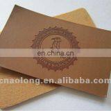 Custom Embossed and Printed Logo PU Imitation Leather Labels, Leather Patches for Clothing thumbnail-4