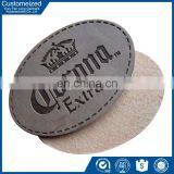 Professional Manufacture China Supplier Hot Sale Custom Embossed Leather Label thumbnail-3