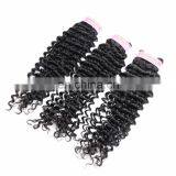 Youth Beauty Hair 2017 Best Saling Brazilian 8Avirgin Remy Hair Weaving in Deep Curl Factory Price Full Curicle Bundles thumbnail-3