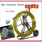 60m-150m cable Pipe Wall Sewer Inspection Camera System, 7" video endoscope camera system TEC-Z710DN