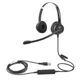 China Beien CS12 USB Telephone Call Center Headset Customer Service Noise-cancelling Headset thumbnail-3