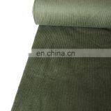 Chinese Supplier 100% Polyester 8 Wale Corduroy Fabric for Jacket/pillow/trousers thumbnail-2