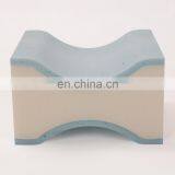 Memory Foam Wedge Contour Orthopedic Knee Pillow for Side Sleepers thumbnail-3