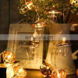 Warm White 10 Led Lantern Mini Kerosene Garden Home Decoration String Lights