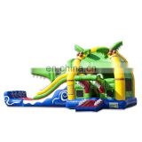 Crocodile Themed Bouncing Castle Inflatable Bouncer Combo Water Slide With Pool