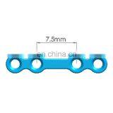 High Quality Orthopedic Surgical Instruments 1.5mm CE Certified Straight Maxillofacial Plate Type-III Mini Plate thumbnail-3