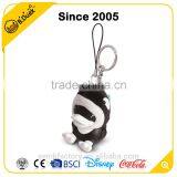 B.Duck Brand Animal Shape Pvc Floating Titanium Key Ring thumbnail-3