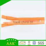 5# Nylon Coil Teeth Close End Zipper With Painting Auto Lock Slider thumbnail-1