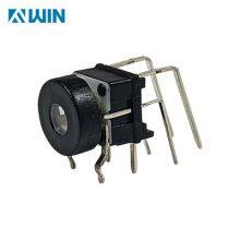 Right Angle Illuminated Button Switch With White LED thumbnail-3