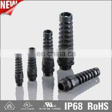 High Quality Watertight Nylon Flexible Spiral Cable Gland With Strain Relief thumbnail-3