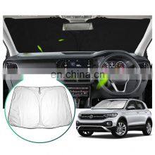 Custom-fit Car Windshield Sunshade for ID 4 CROZZ Model 3 2017-2020 Car Curtains for Special Car Size 100% Custom-fit thumbnail-2