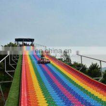 Custom Size Playground Rainbow Slide Large Plastic Rainbow Slide For Sale thumbnail-5