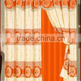 100% Polyester Luxury Window Curtain With Fancy Valance thumbnail-6