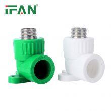 IFAN Plumbing Fittings Plastic Material Wholesale PPR Pipe Male Thread Elbow Fittings thumbnail-1