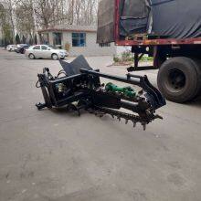 Factory Custom Production Chain Trencher Tractor Ditching Machine Agriculture and Construction Professional Trenching Machine thumbnail-3