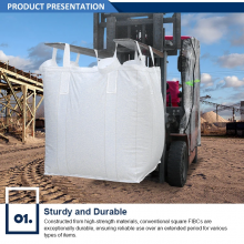 1 Ton Waterproof Jumbo Bag Recyclable Breathable For Cement Grain Corn Rice Wheat-Big Bulk Bag With Free Sample thumbnail-4